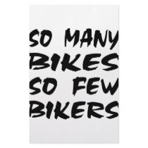So Many Bikes So Few Bikers stationery