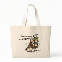 So Many Books Canvas Bag