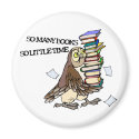 So Many Books magnets