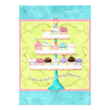 So Many Cupcakes, Bridal Shower Invitation