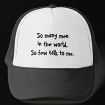 So many men Hat hats