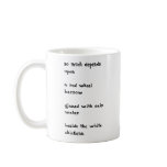 so much depends upon a red wheelbarrow coffee mugs