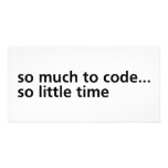 So Much To Code... photo cards