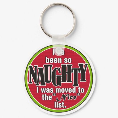 So Naughty Keychain by wislander