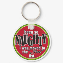 So Naughty Keychain