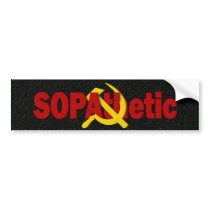 SO Pathetic Bumper Sticker