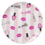 pink, stripes, makeup, cosmetics, nail, polish,