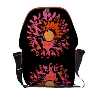 So Pretty Spring Flower Messenger Bag