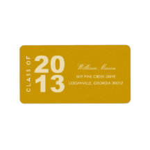 So Proud Graduation Address Label