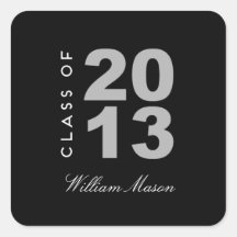 So Proud Graduation Favor Stickers