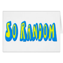 So Random cards