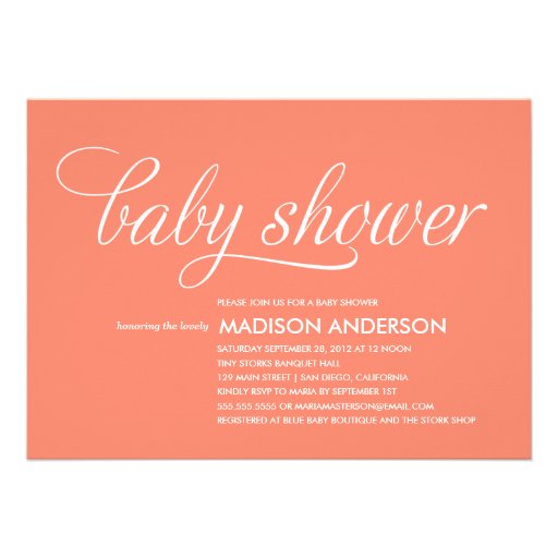 SO SWEET | BABY SHOWER INVITATION