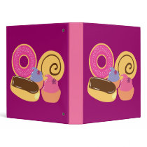 So Sweet Desserts Vinyl Binders