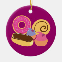 So Sweet Desserts Christmas Ornaments