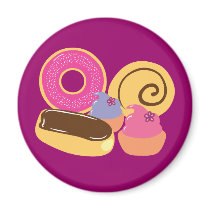 So Sweet Desserts Fridge Magnets