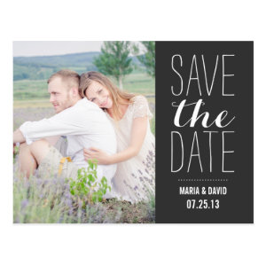 SO SWEET | SAVE THE DATE ANNOUNCEMENT POSTCARD