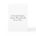 So the devil visited a lawyer's office and made... cards by frugalbride So the devil visited a lawyer's office and made... cards