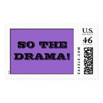 SO THE DRAMA! stamp by kidsbackporchprod SO THE DRAMA! stamp