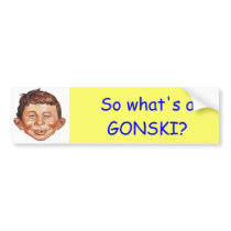 So what's a Gonski? Bumper Stickers