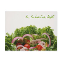 So, You Love Cook, Right? - postcard by gifts4u So, You Love Cook, Right? - postcard