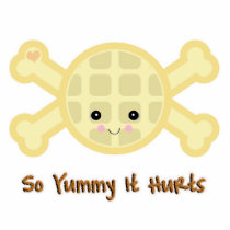 so yummy it hurts waffle cut out