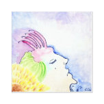 Soaking In Stretched Canvas Print
