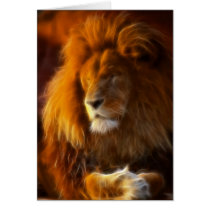 Soaking Up the Sun, King of the Jungle Lion II cards