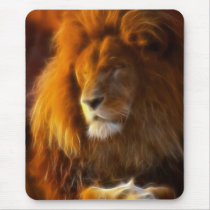 Soaking Up the Sun, King of the Jungle Lion II Mouse Mat