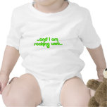 Soaking Wet Green t-shirts