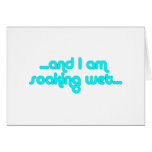 Soaking Wet Light Blue cards