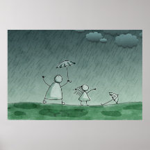 Soaking Wet Print