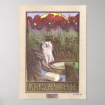 Soap Ad with 2 Cats Poster