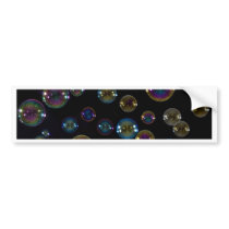 Soap Bubbles Bumper Sticker