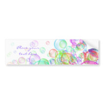 Soap Bubbles Bumper Stickers