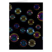 Soap Bubbles Card