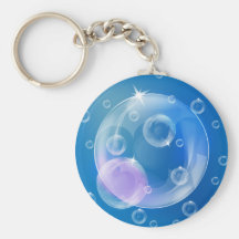 Soap bubbles keychains