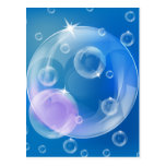 Soap bubbles post cards