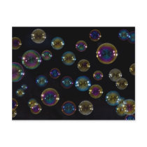 Soap Bubbles Post Card