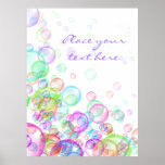 Soap Bubbles Print