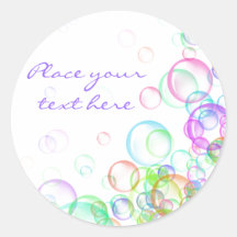 Soap Bubbles Stickers