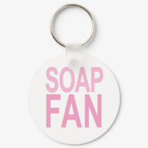 Soap Fan Pink keychains by supersoapfans Soap Fan Pink keychains
