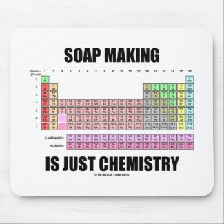 Soap Making Is Just Chemistry mousepad