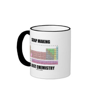 Soap Making Is Just Chemistry mug