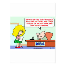 soap operas sitcoms post cards