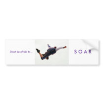 soar bumper sticker bumper stickers