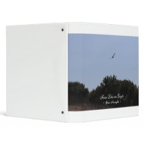 Soar Like an Eagle Vinyl Binders