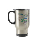 Soar on Wings Christian Scripture travel mug
