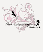 Soar on Wings Like Eagles t-shirts