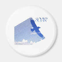 Soar Refrigerator Magnets