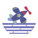 Soaring Airplane stickers